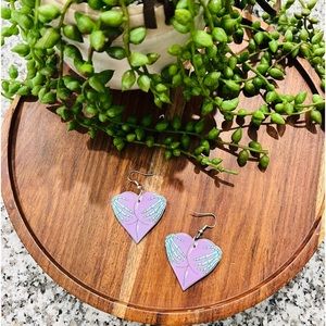 Brand new pastel goth earrings